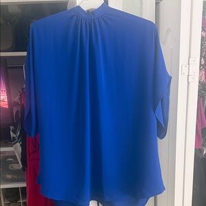 Elegant Blue Women's Top